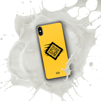 Cyber Yellow iPhone Case